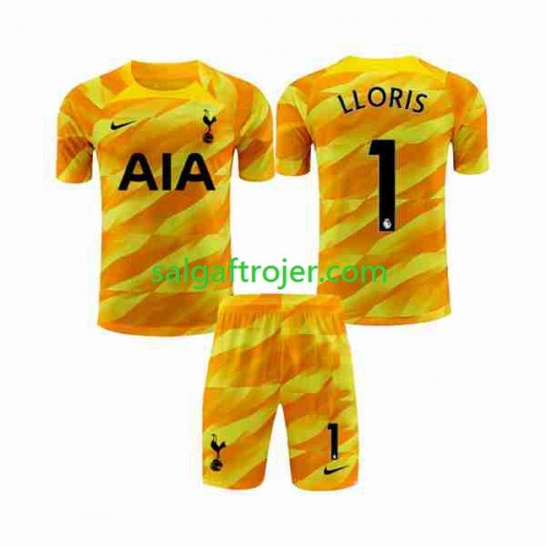 Tottenham Hotspur Hugo Lloris 1 Fodboldtrøjer Målmand Børn Udebanesæt 2023/24 Kort ærmer Tottenham Hotspur Hugo Lloris 1 Fodboldtrøjer Målmand Børn Udebanesæt 2023/24 Kort ærmer